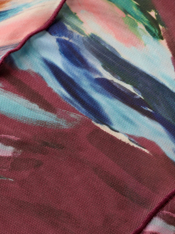 Haut mesh abstract mountain