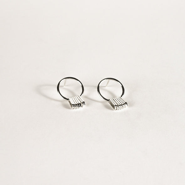 Earrings hoops harmony silver 925