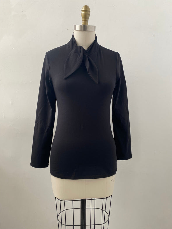 Top boucle Mackenzie noir
