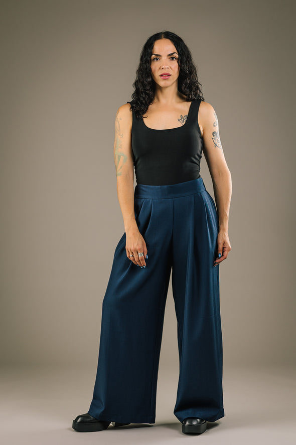 Pantalon Paloma longs marine