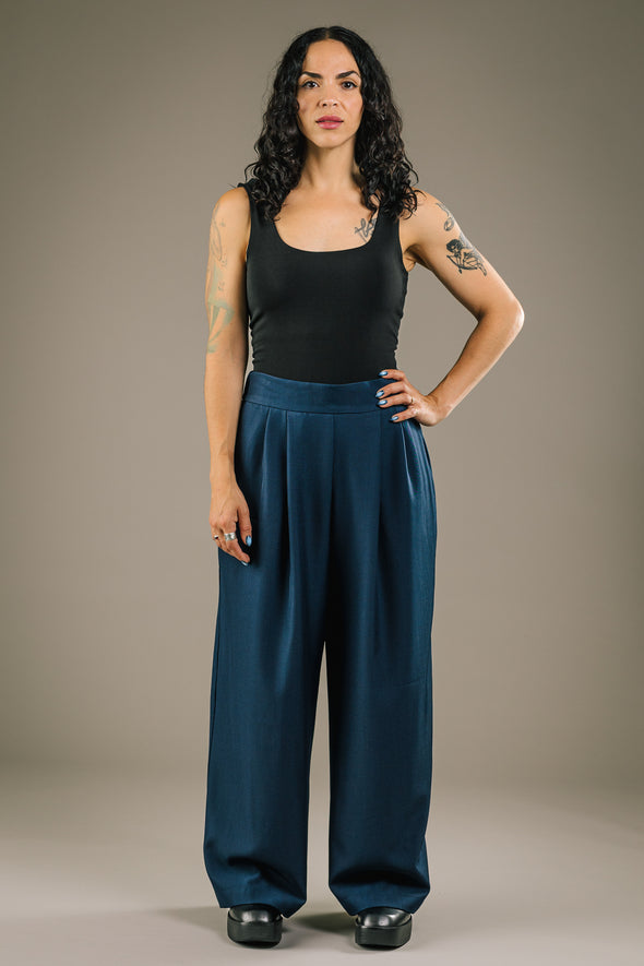 Pantalon Paloma longs marine