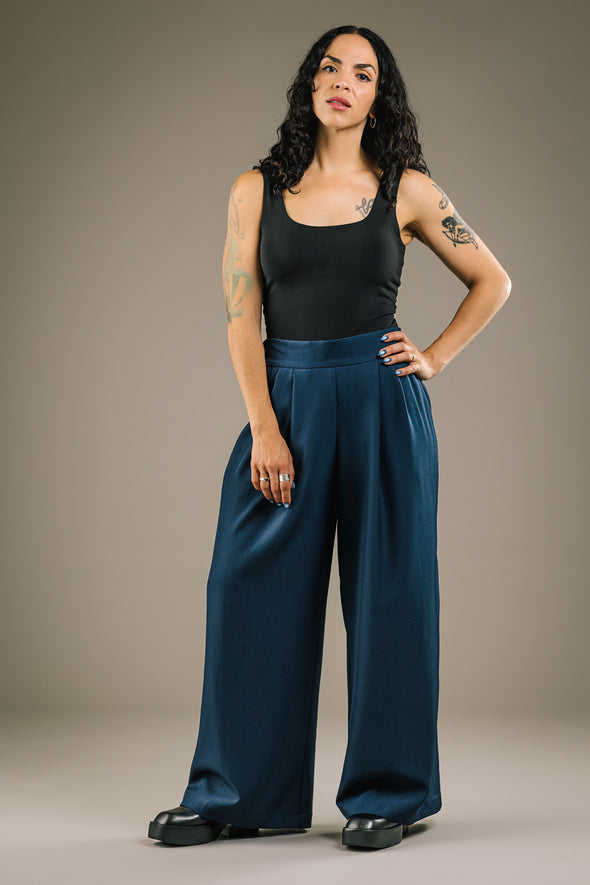 Pantalon Paloma longs marine