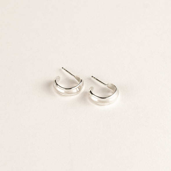 Ria mini hoops earrings silver 925