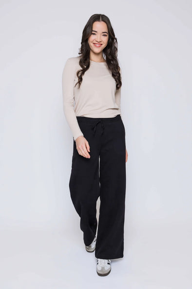 Pantalon Chloe Wide noir