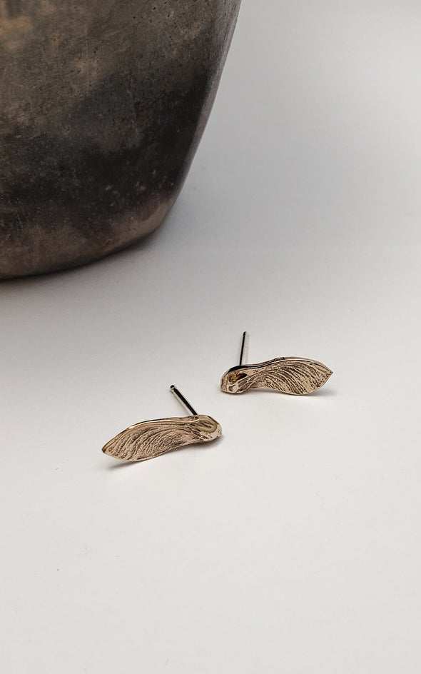 Samares bronze earrings