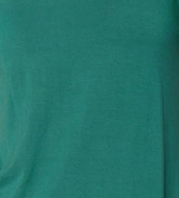 green Simone top
