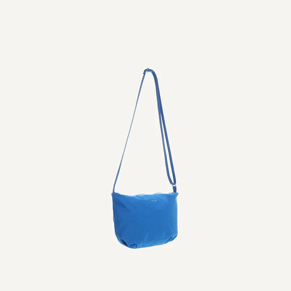 Electric blue shoulder bag