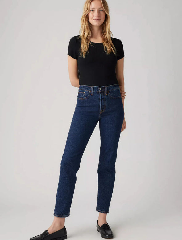 Wedgie droit indigo here we go