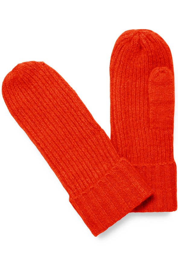 Ivo tangerine tango mittens