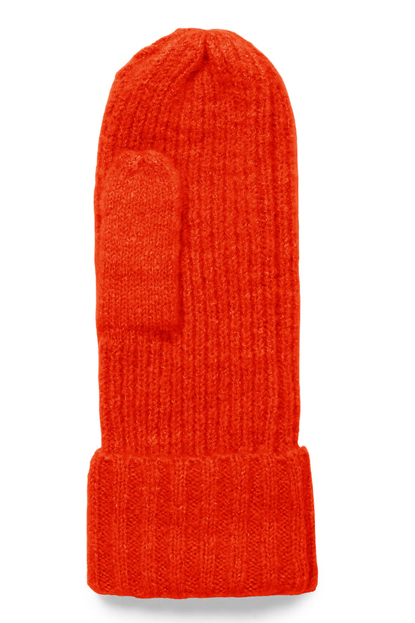 Ivo tangerine tango mittens
