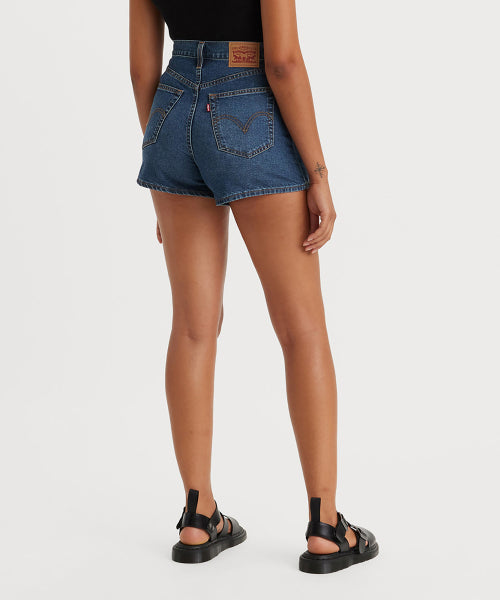 Cool Places To Go high-waisted mom shorts