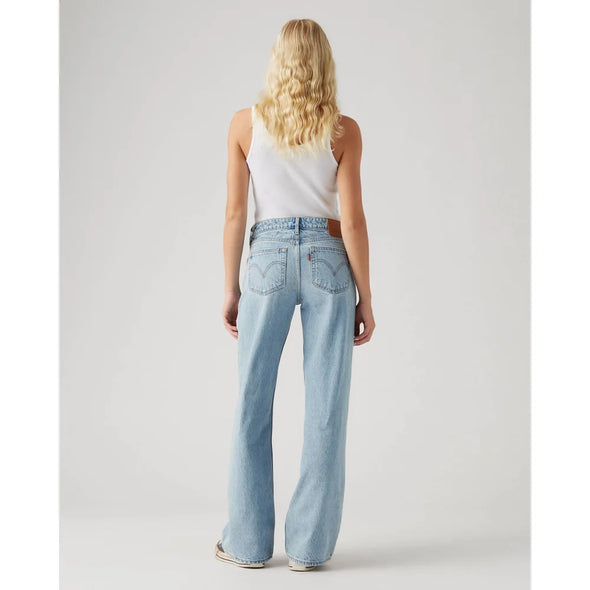 Jeans low loose blasted stone clean