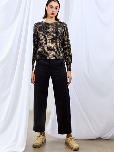 Kit seamed pants black OEKO-TEX® certified