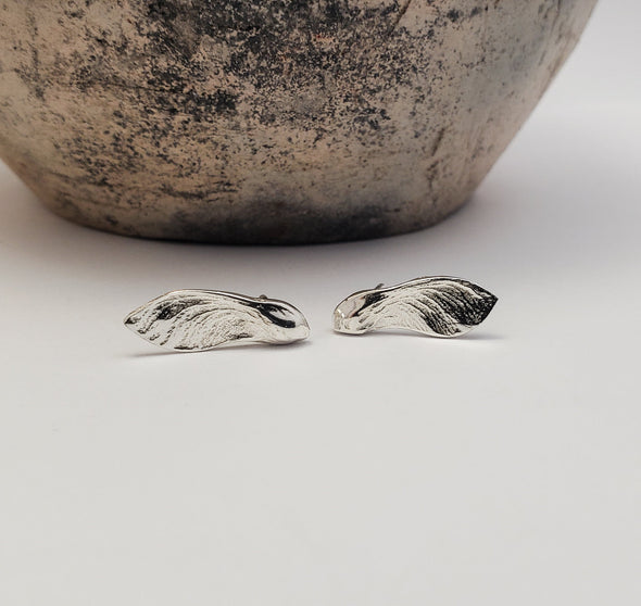 Samares silver earrings