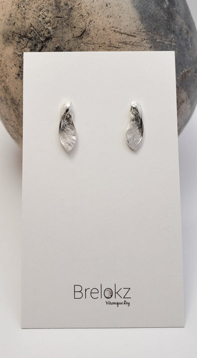 Boucles d'oreilles Samares en argent