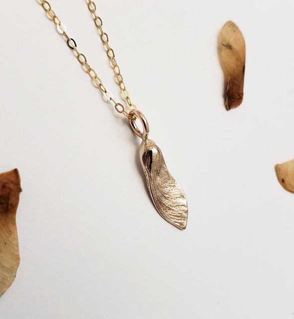 Collier Samare en bronze et or Gold Filled 14k