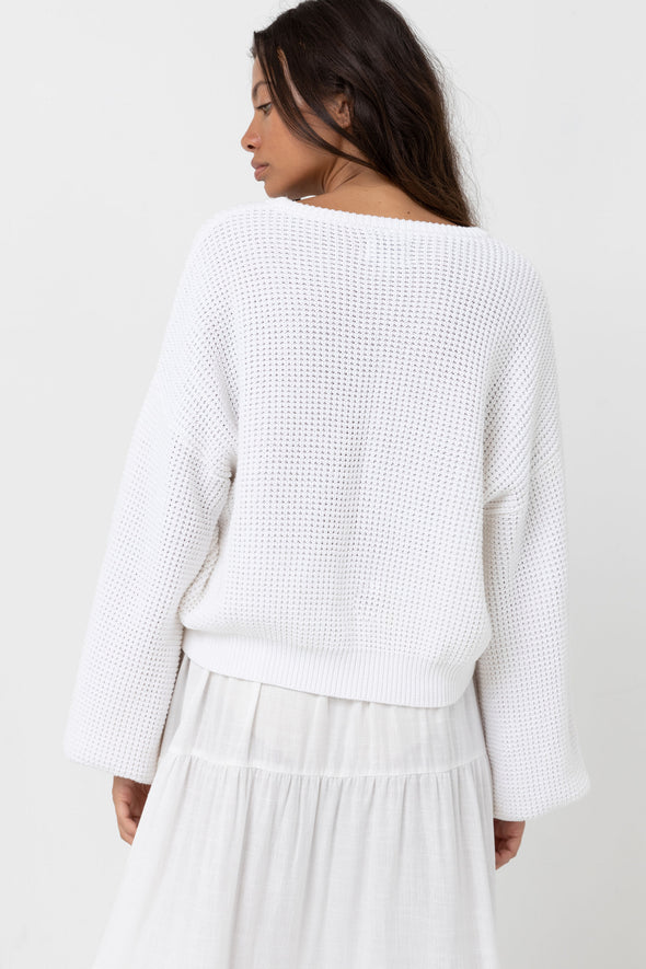 Tricot classique blanc