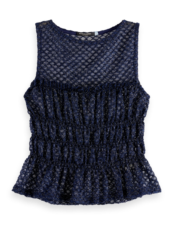 Débardeur à smocks