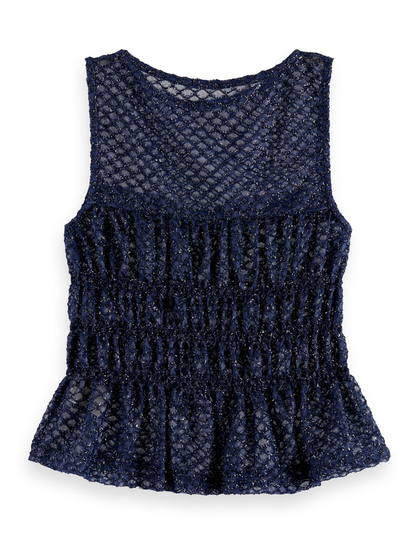 Débardeur à smocks