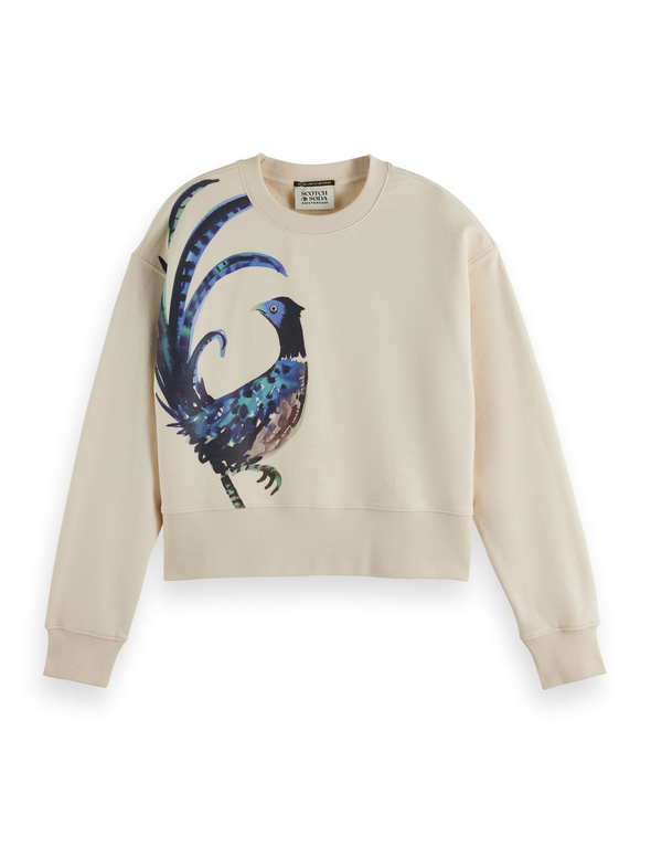 Chandail imprimé oiseau