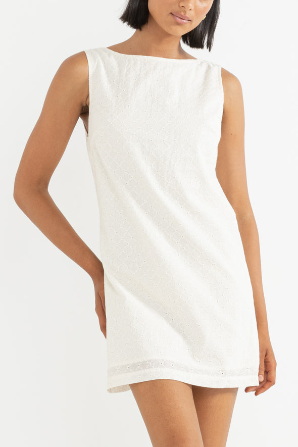Porto Eyelet dress
