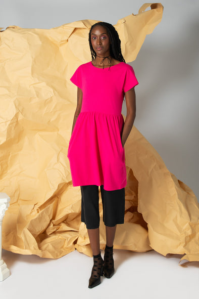 Adikia loose-fitting dress (2 colors) OEKO-TEX® certified