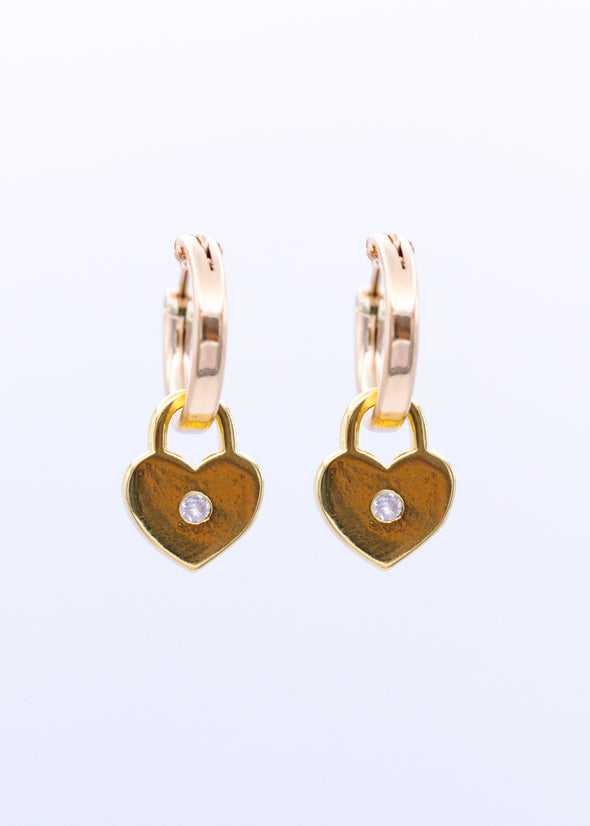 Agata hoop earrings (24P-107)