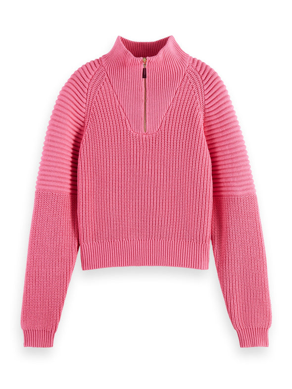 chandail demi-zip