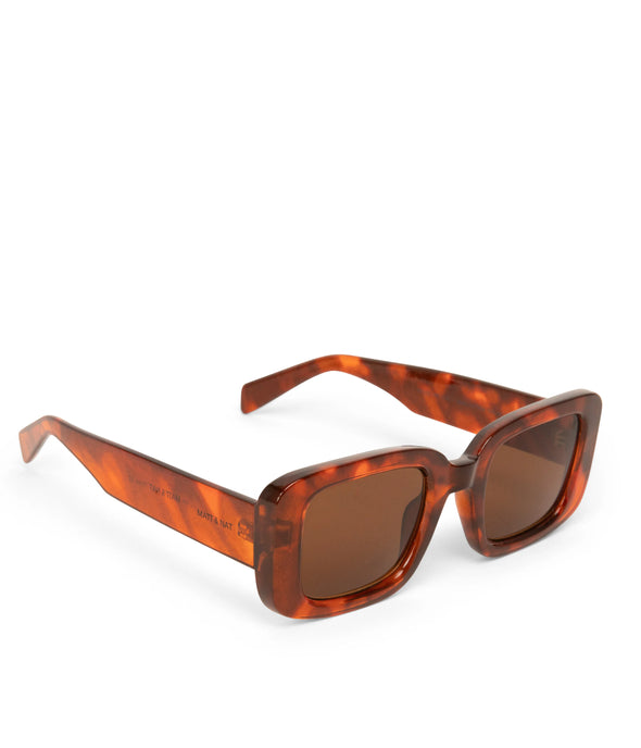 Lunettes EMA-2 chili print/brown recyclées