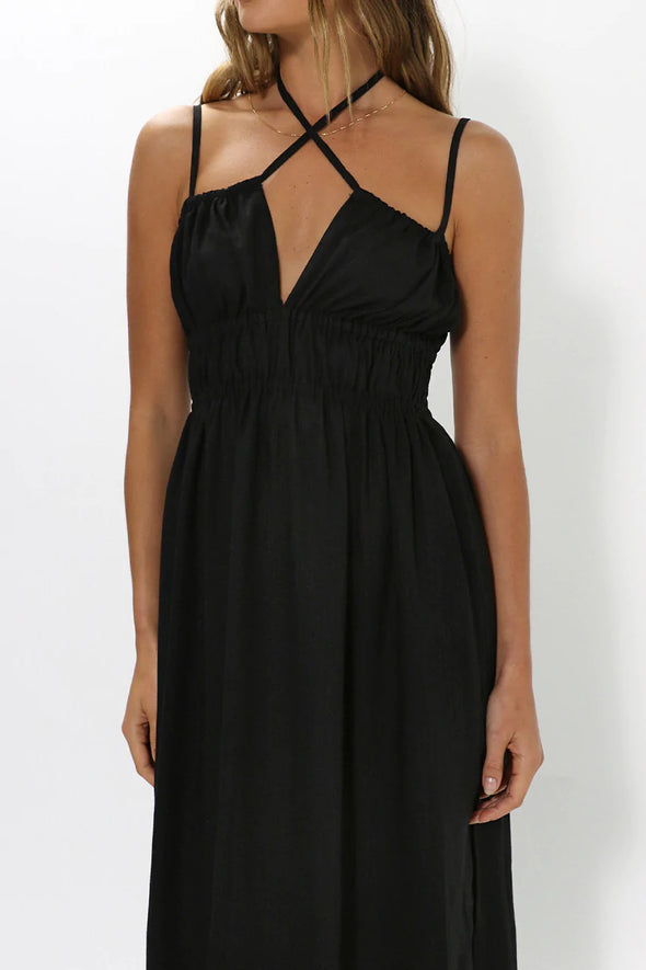 Robe Winnie Maxi Noire
