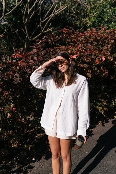 Chemise Classic Oversize blanc